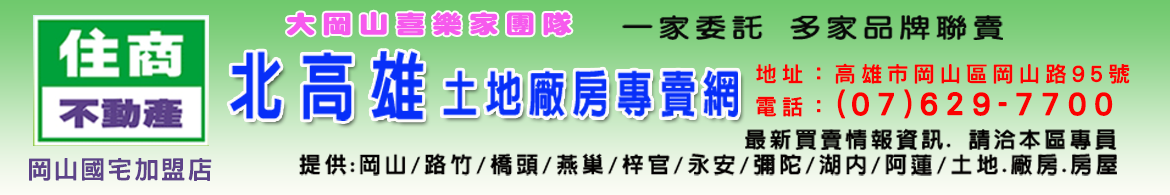 岡山.路竹.橋頭土地廠房專賣網